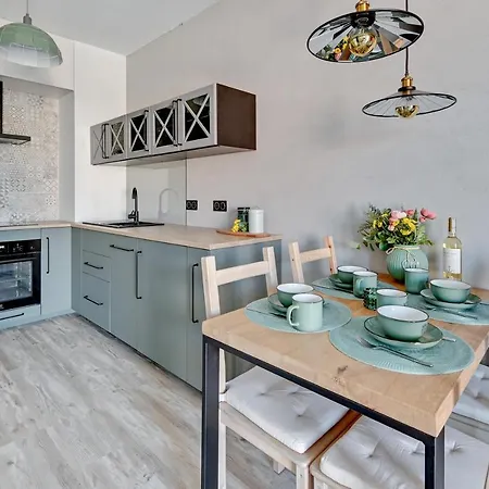 公寓 Apartament Art Garden Gdansk Triapart 格但斯克